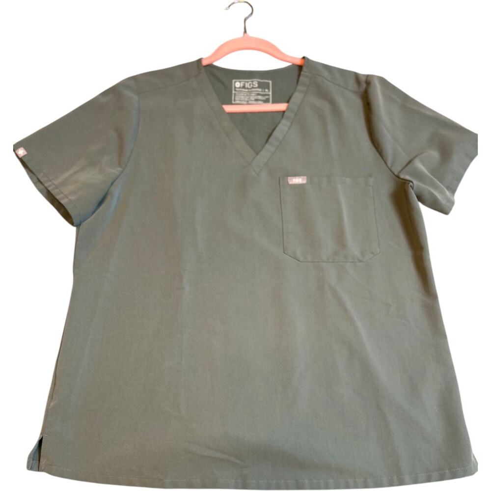 EUC Figs Bonsai Catarina One Pocket Scrub Top PO #2491 Women’s XL